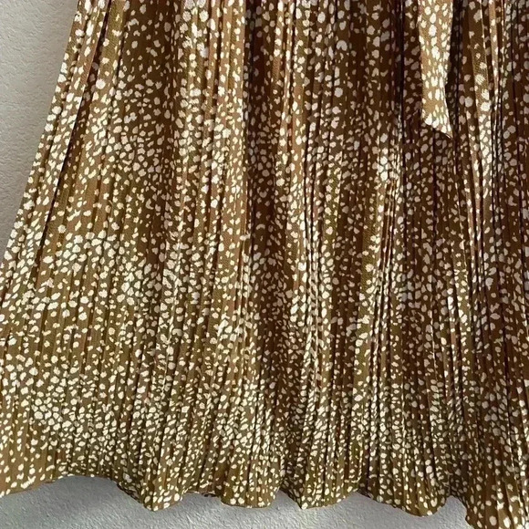 🆕Alice Blue Boho Mid High Waist Pleated Skirt XL🆕 - Picture 5 of 10